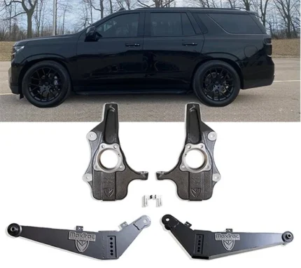 Cadillac Escalade 2021-2026 Suspension 2" Front 4" Rear Lowering Drop Kit