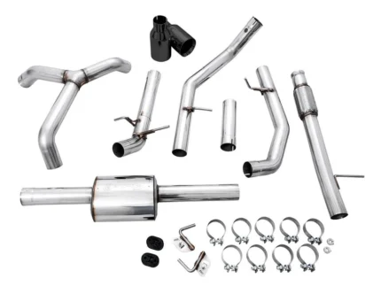 Exhaust System Kit fits 2024 2025 2026 Chevrolet Silverado 1500 5.3L V8 FLEX OHV