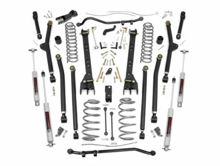 Rough Country 6" Long Arm Susp Lift Kit for Jeep Wrangler Unlimited LJ 04-06