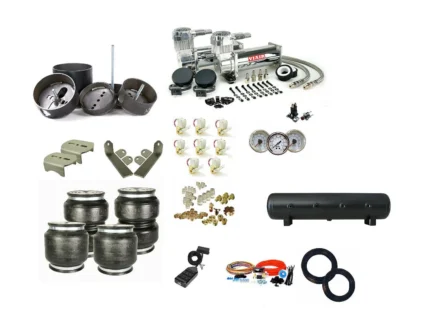 1992-1997 Lincoln Town car Complete Air Suspension Kit 3/8" Valves Full FBSS