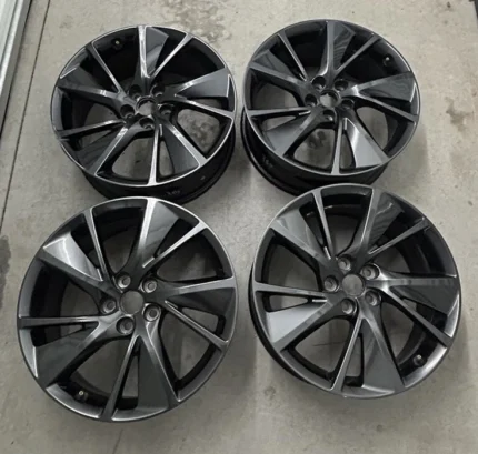 SET OF 4 OEM 19 Inch Rims Wheels Genesis 19" 8 8.5 G70 Dark Gray Factory Stock