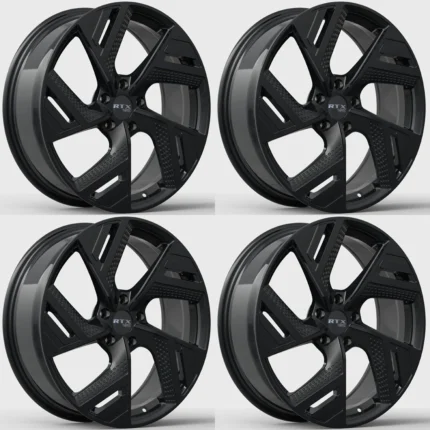 Set of 4 20" Gloss Black Alloy Wheels Rims for Mitsubishi 5x114.3 J82N