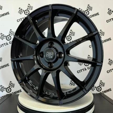 Set 4 Compatible Alloy Wheels Fiat Abarth 500 595 EsseEsse 17" New MSW