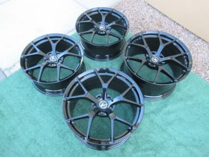 2017 2018 2019 2020 2021 ACURA NSX OEM FACTORY 19" 20" WHEELS RIMS GLOSS BLACK