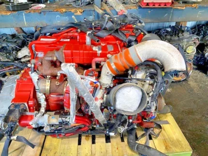 2018 Cummins ISB 6.7L I6 engine M2 COMPLETE W/TRANSMIS